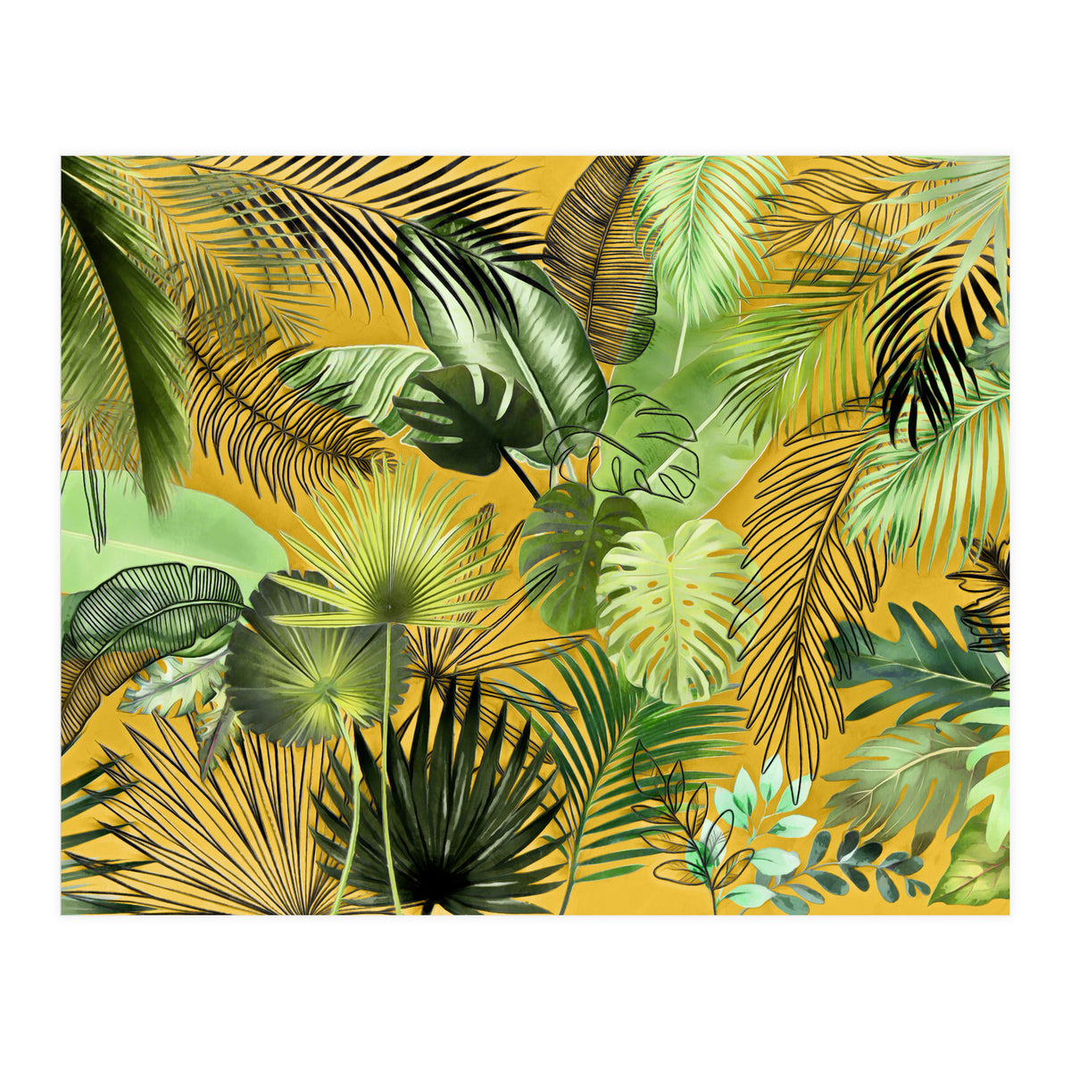 Tropical Foliage 06 (Print Only)