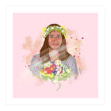 Girl In Wreath 3 (Print Only) thumbnail