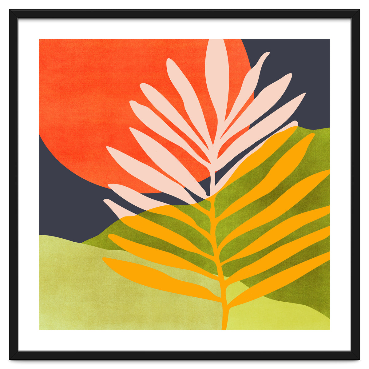 Maximal Sunset Scene