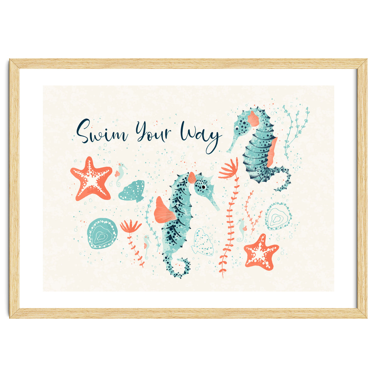 Swim Your Way Seahorse