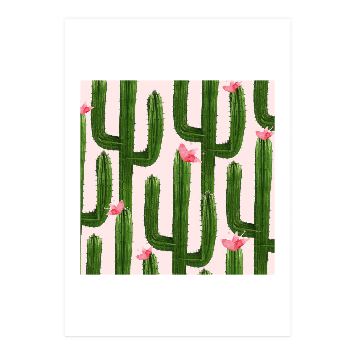 Happy Cacti (Print Only)