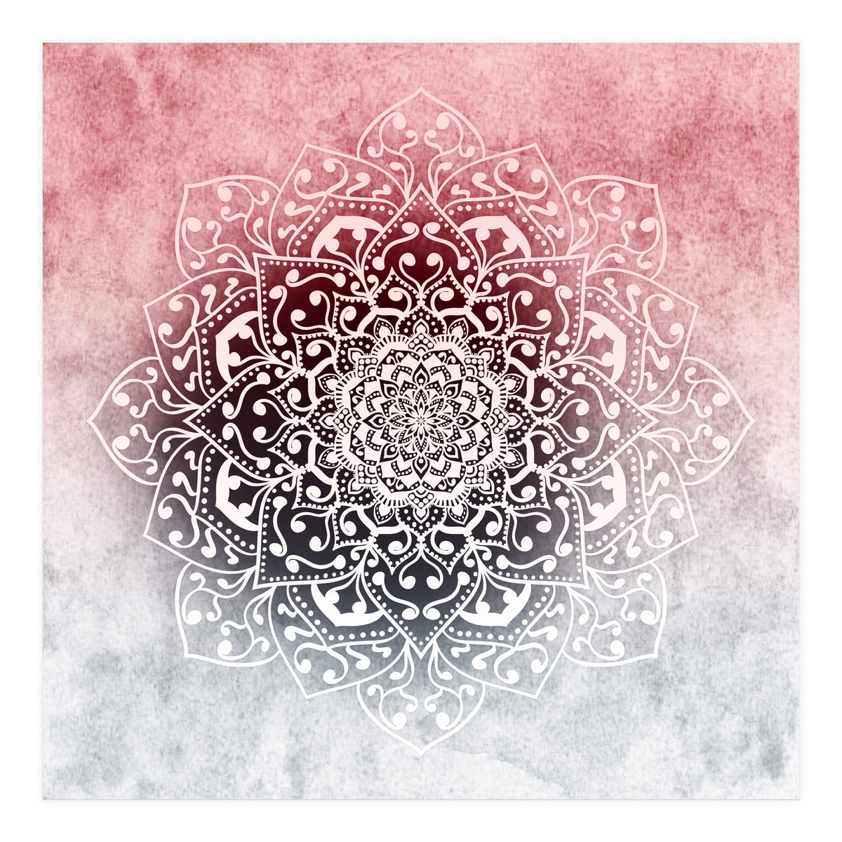 Hygge Winter Vibes Mandala (Print Only)