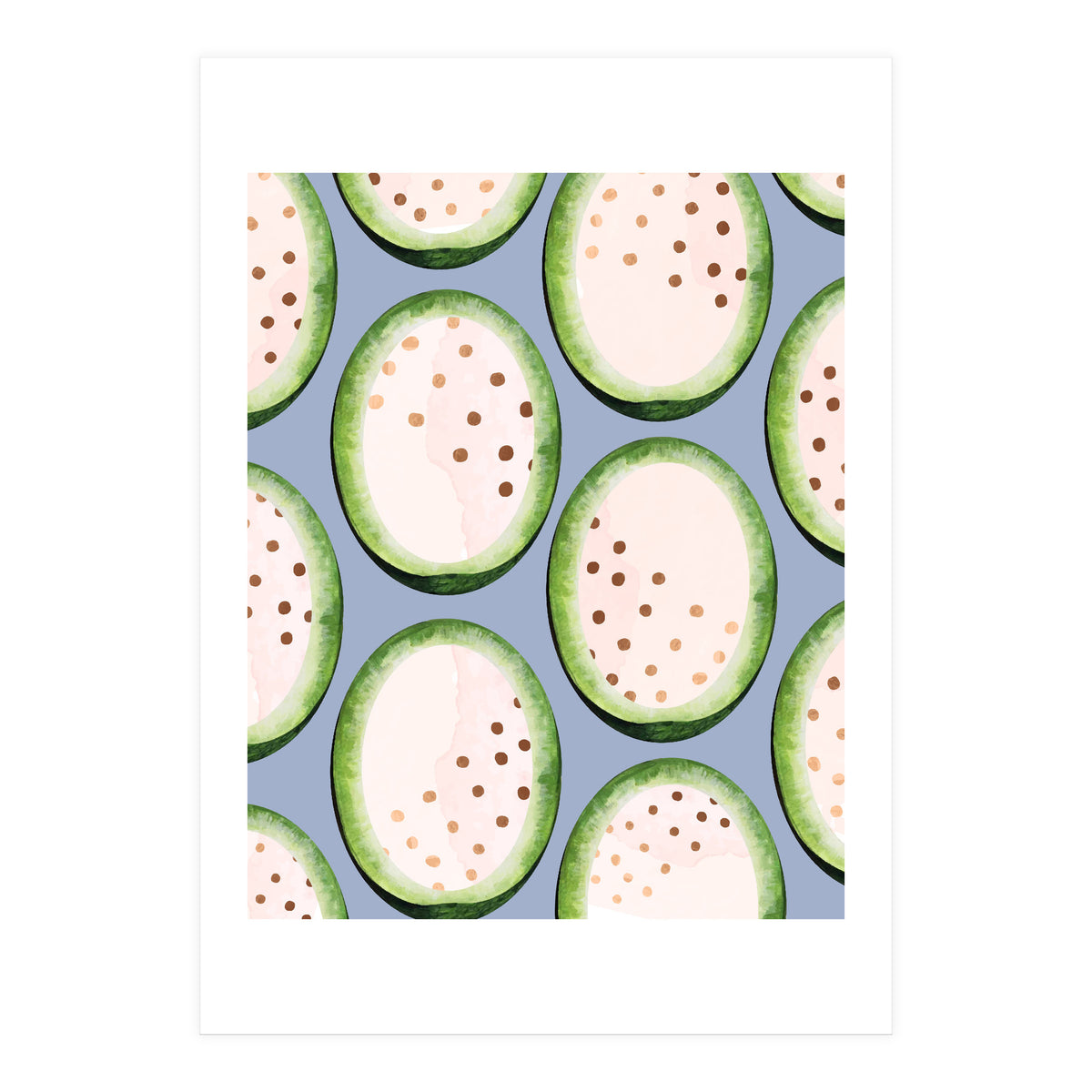Rose Gold Melon Seeds (Print Only)