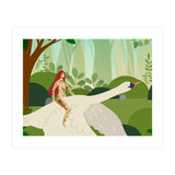 Riding My Swan (Print Only) thumbnail