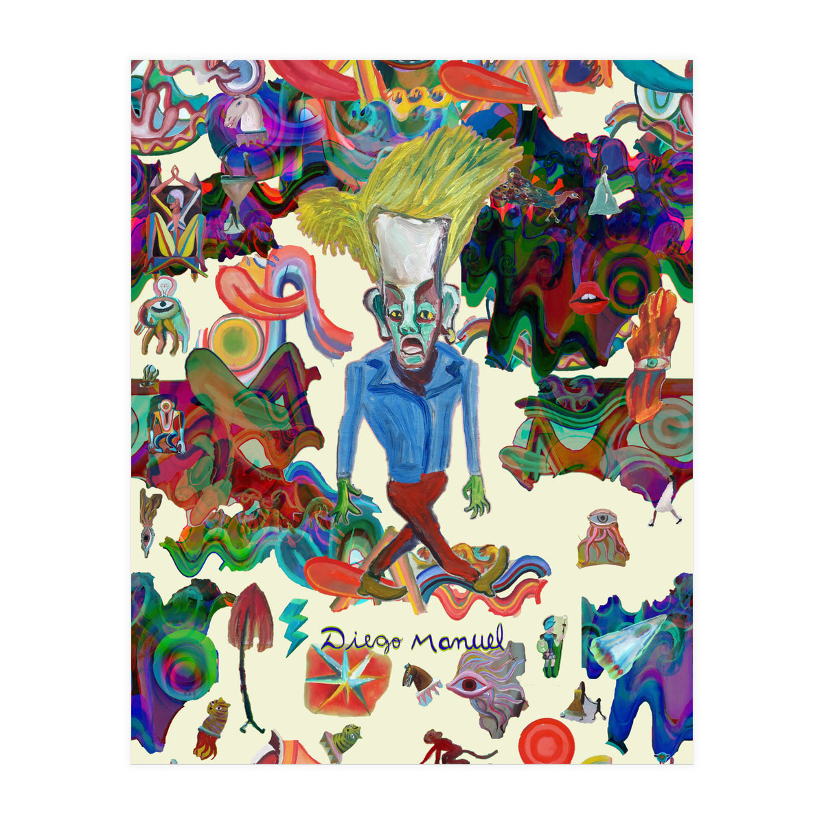 Graffitis 2021 Tapiz 49 B (Print Only)