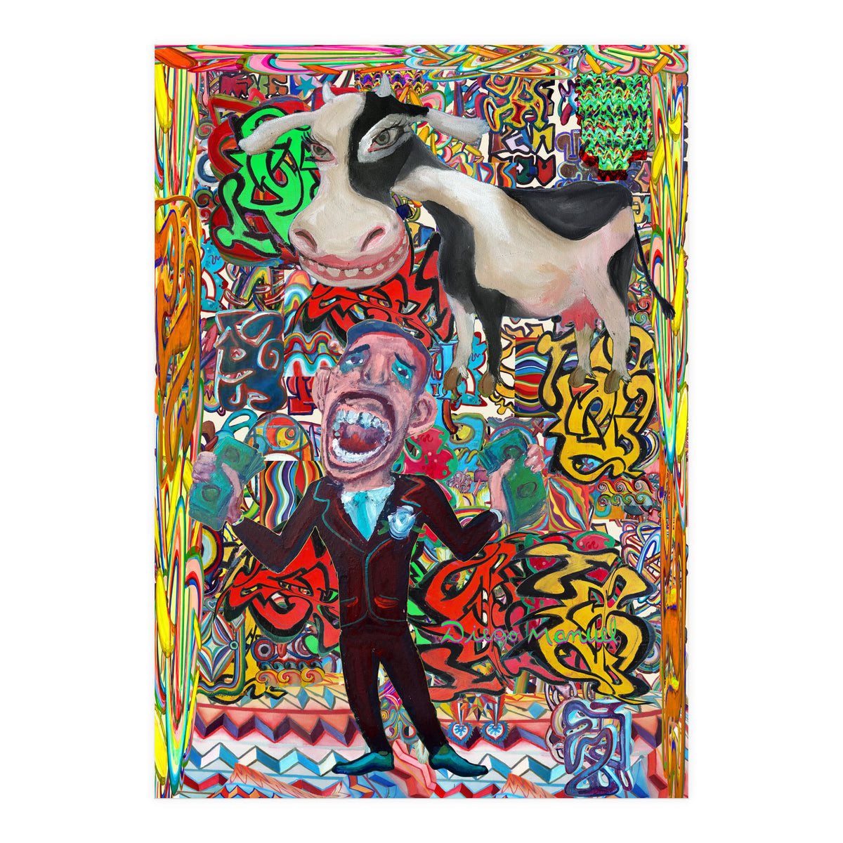 Vendedor De Dolares 3 (Print Only)