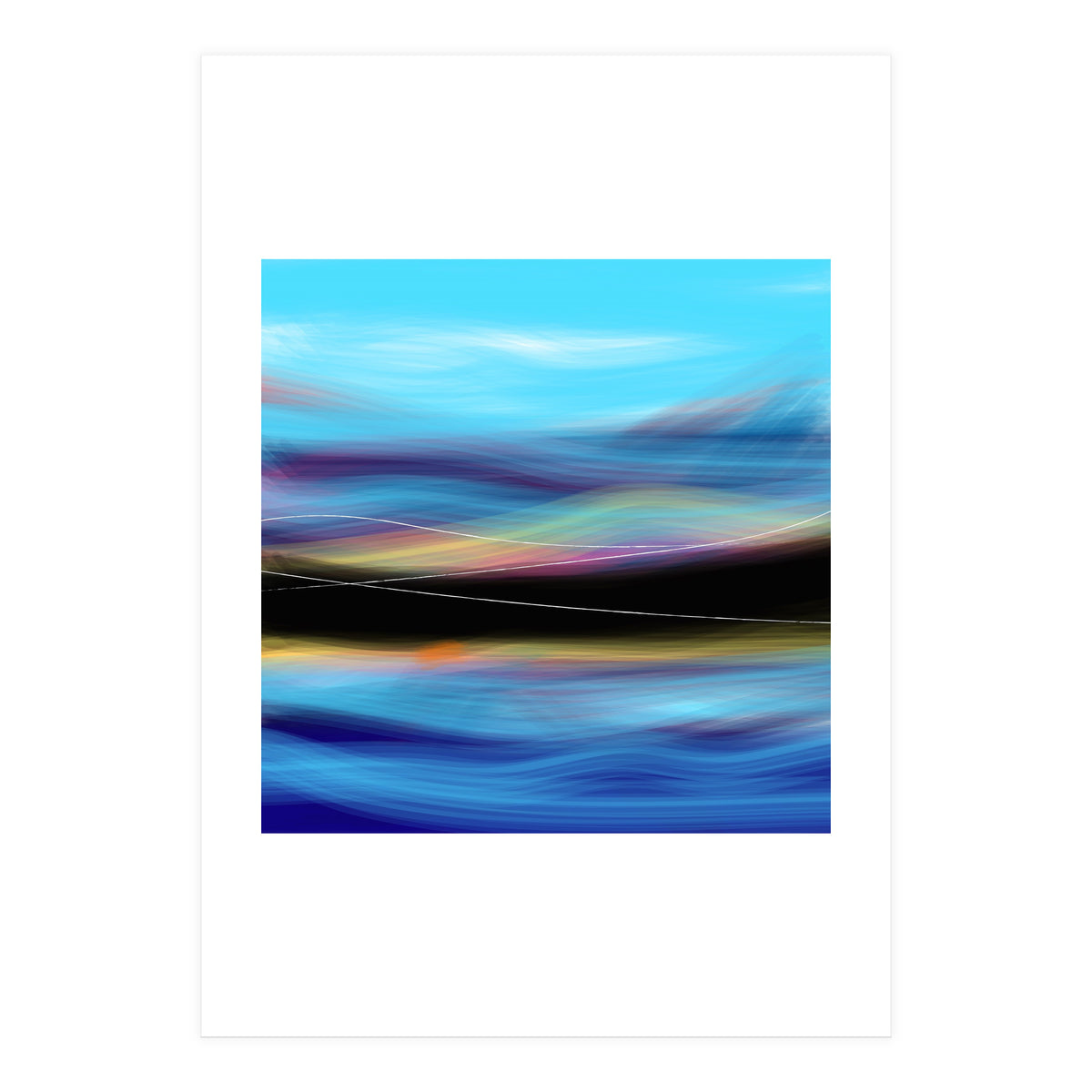 Peace underneath  (Print Only)