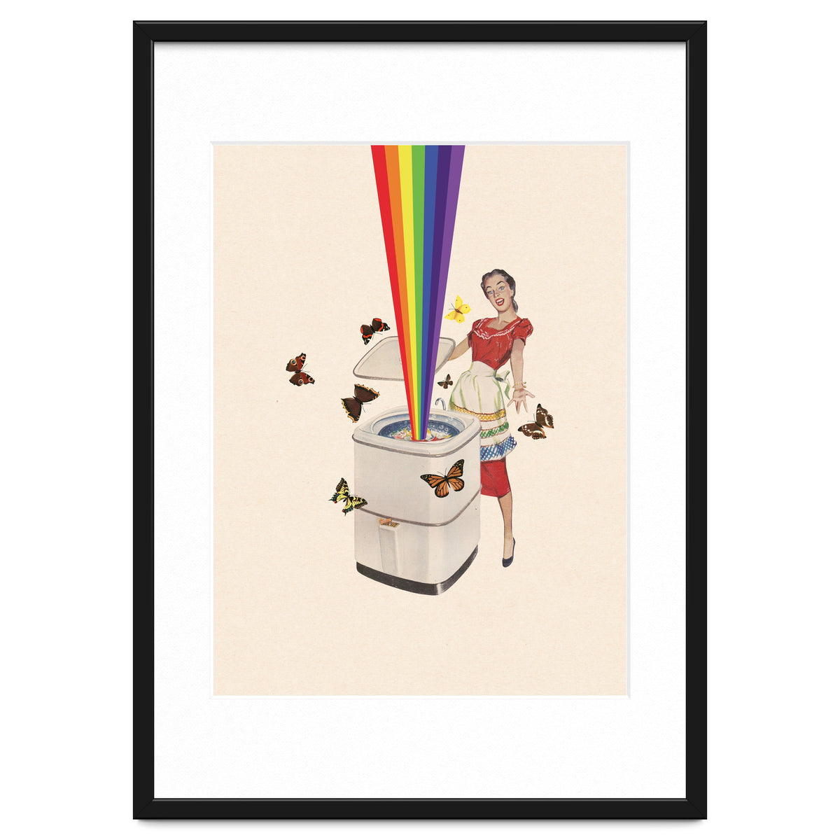 Rainbow Washing Machine