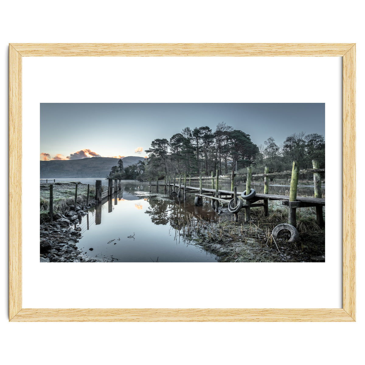 Derwent Water winters morning