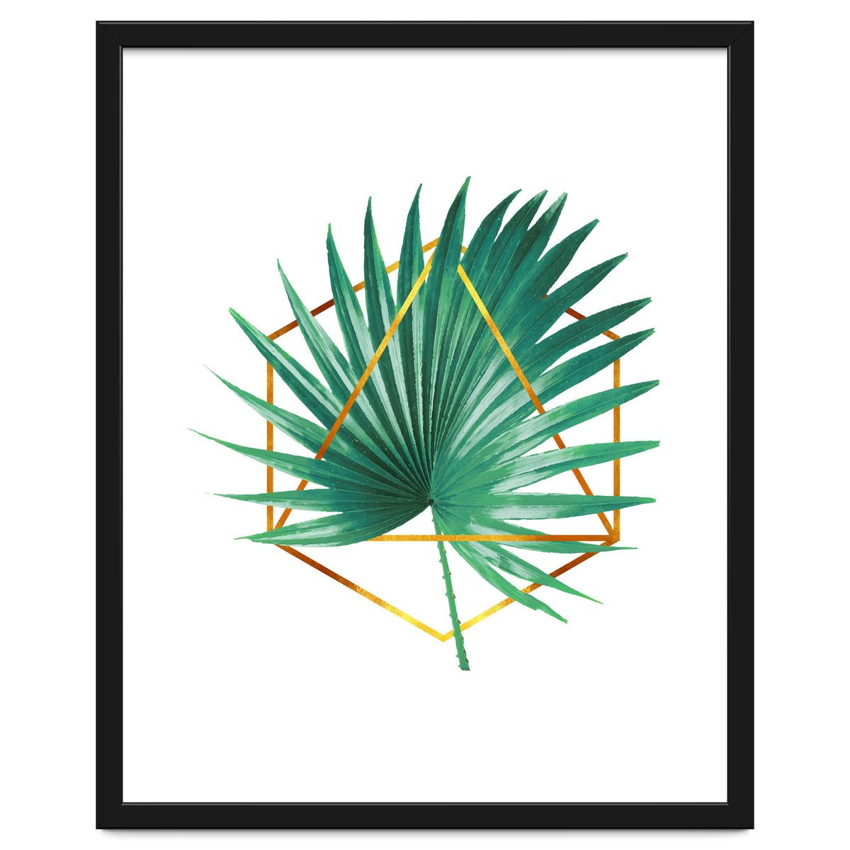 Tropical Palm Leaf 01