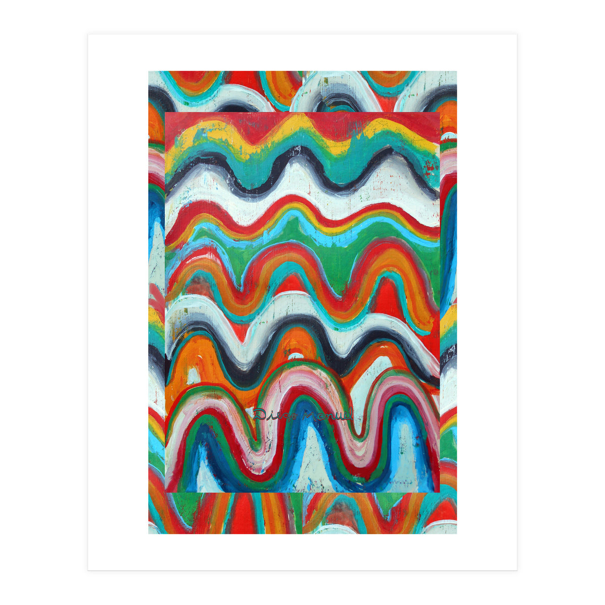 Pop Abstract A 9 (Print Only)