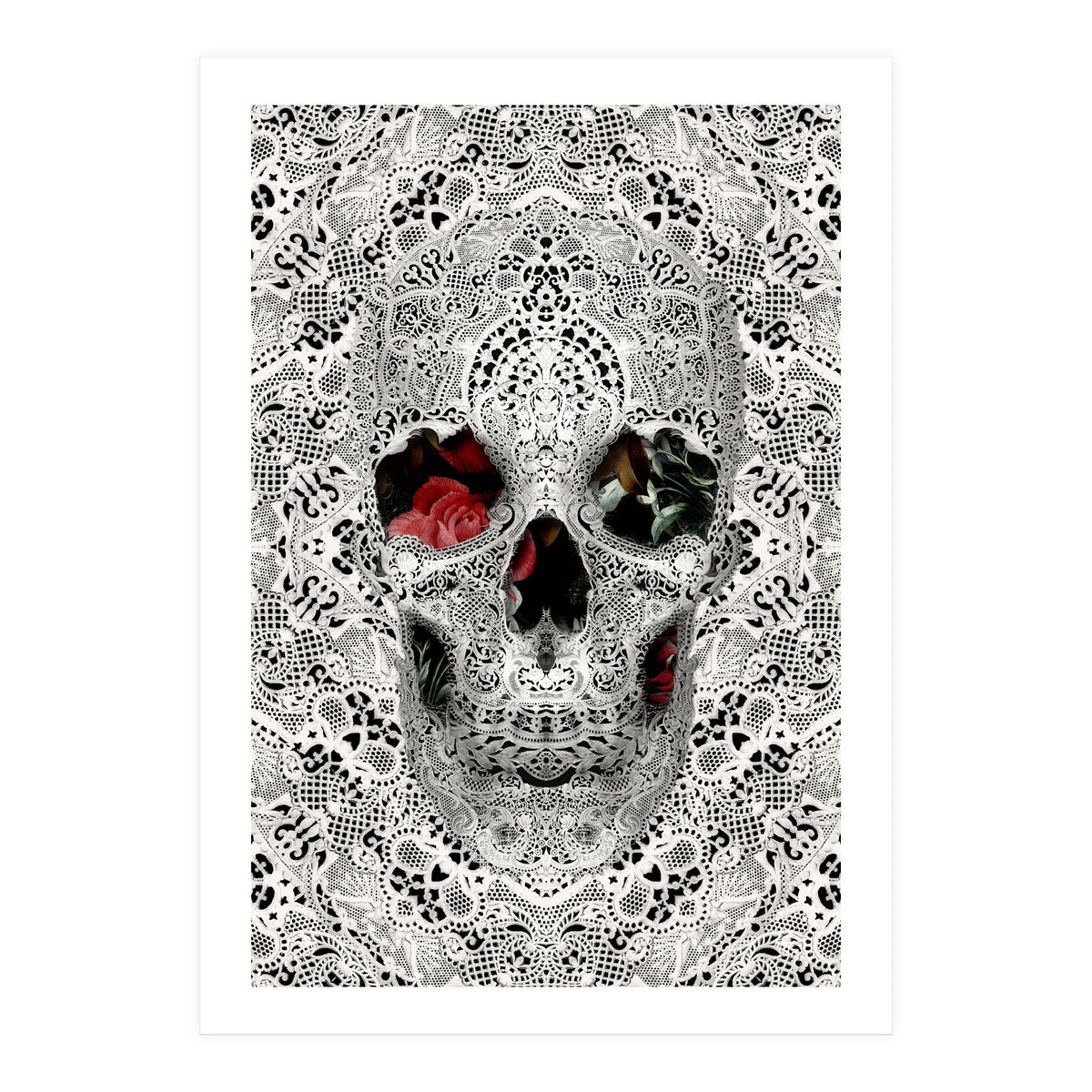 Lace Skull Light (Print Only)