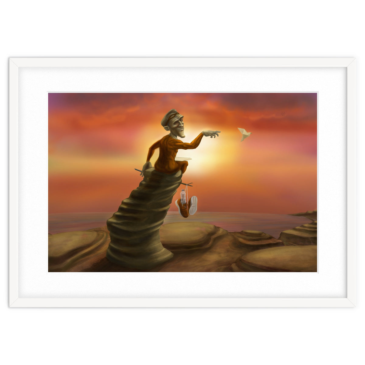 Superhero on a break