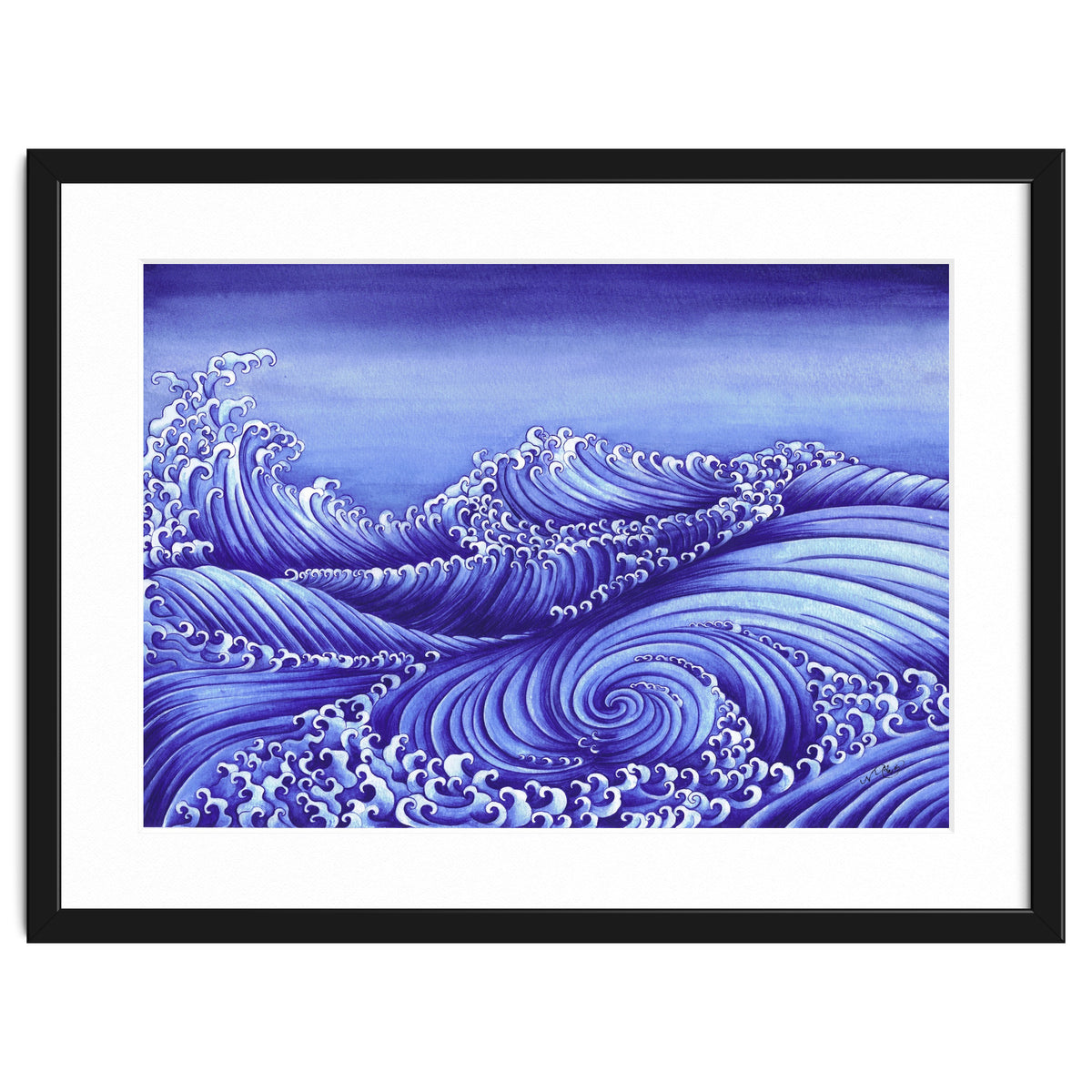 Turbulent Water Triptych part 1