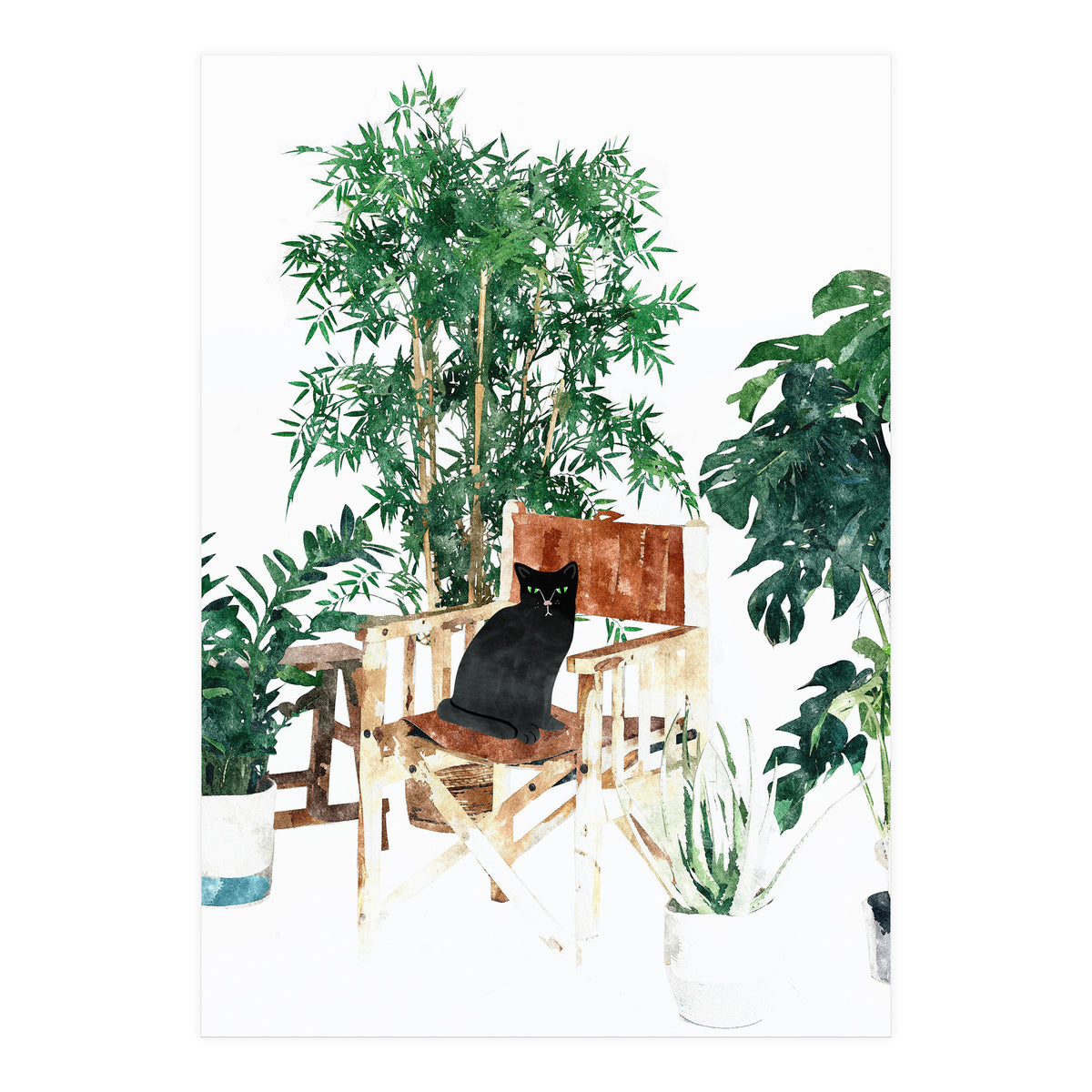 Boho Kitty (Print Only)