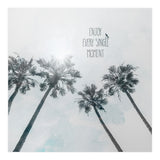Palm trees with sun | enjoy every single moment (Print Only) thumbnail