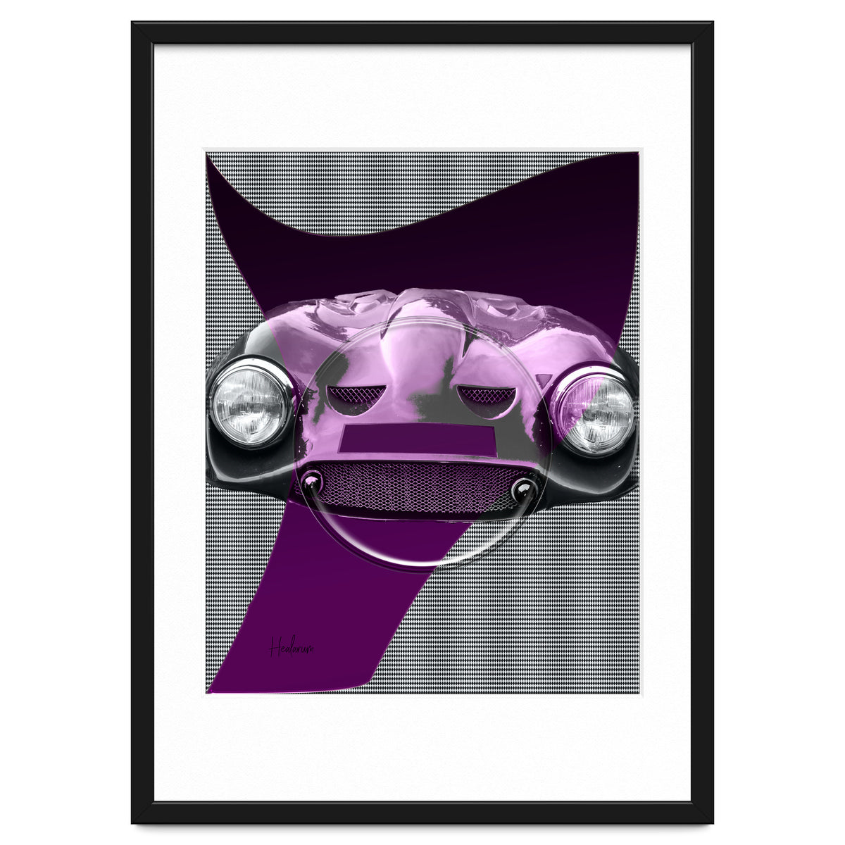 Emoji & Cars purple