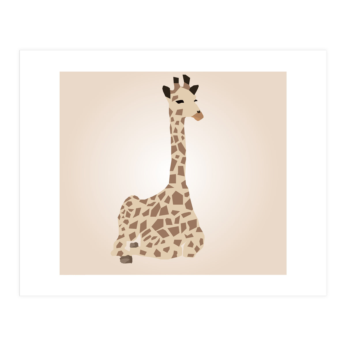 Giraffe Art (Print Only)