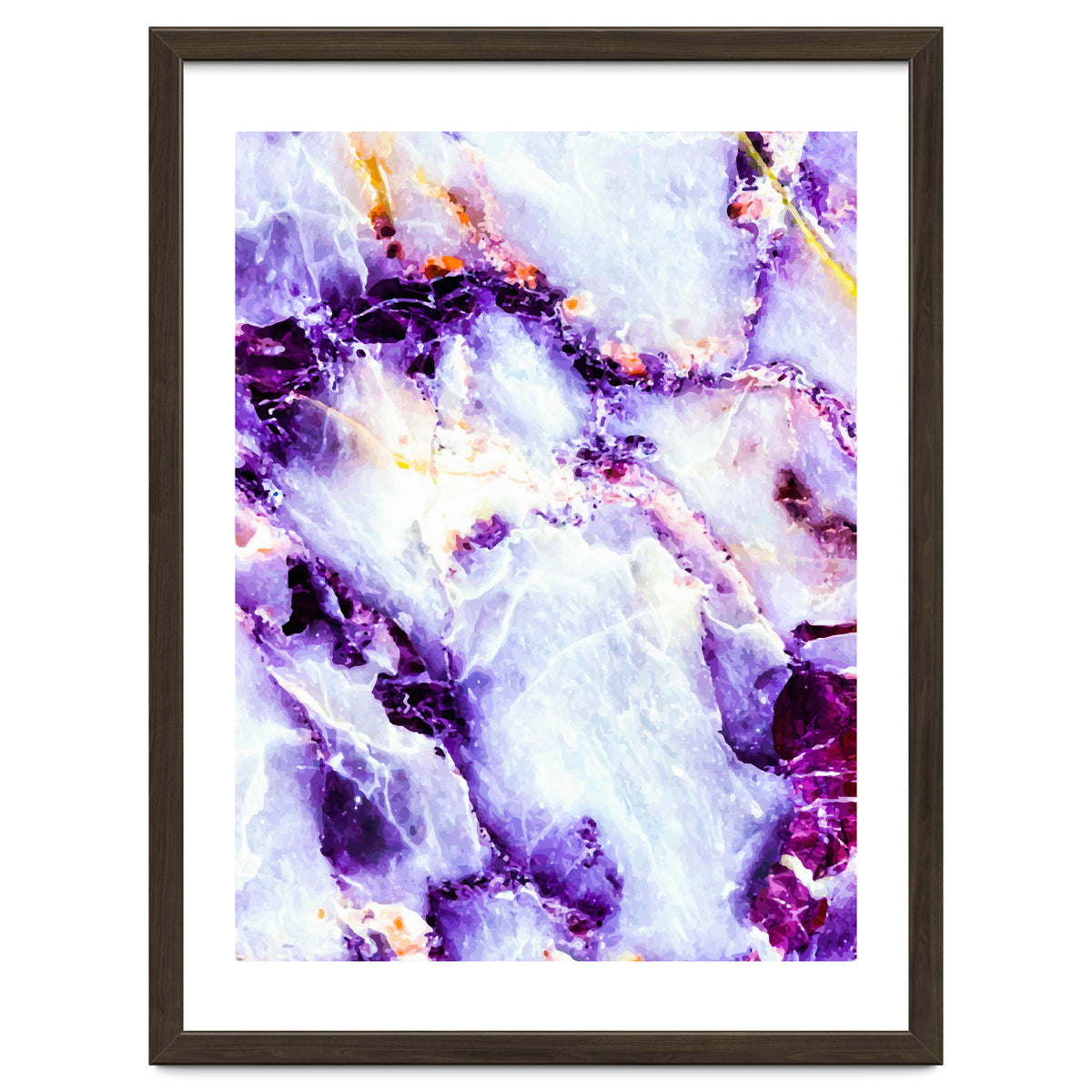 Purple marbling I