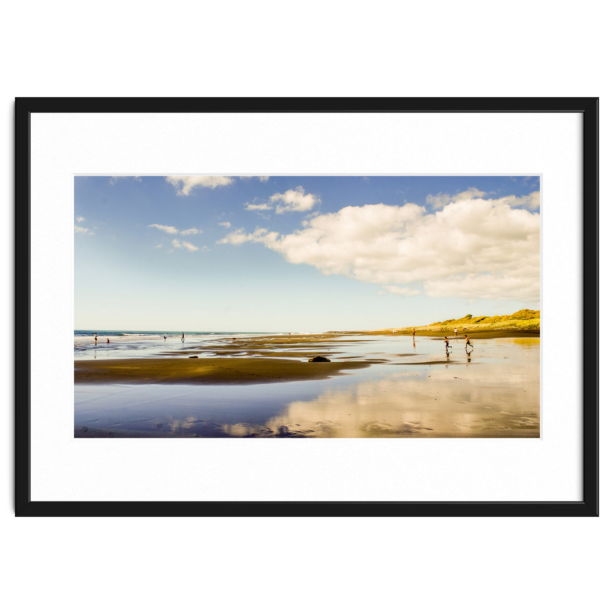 Beach in New Plymouth, New Zealand
