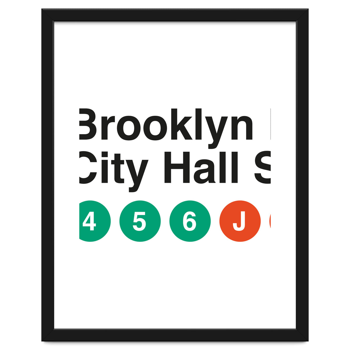 Vignelli's Subway Sign