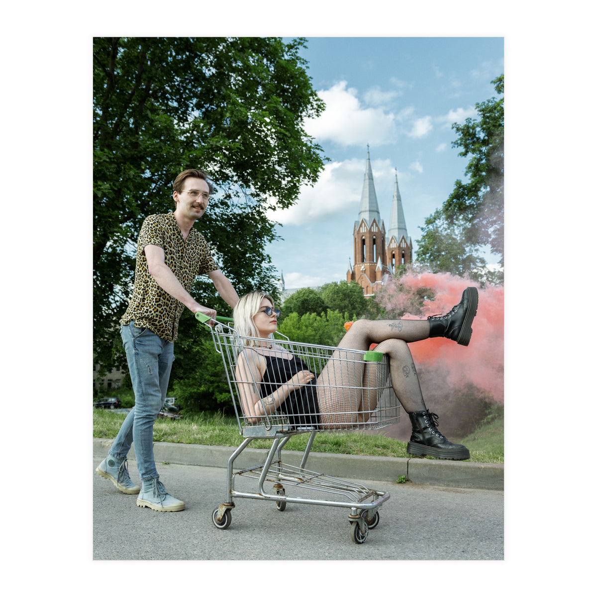 Smokin' Feet (Print Only)