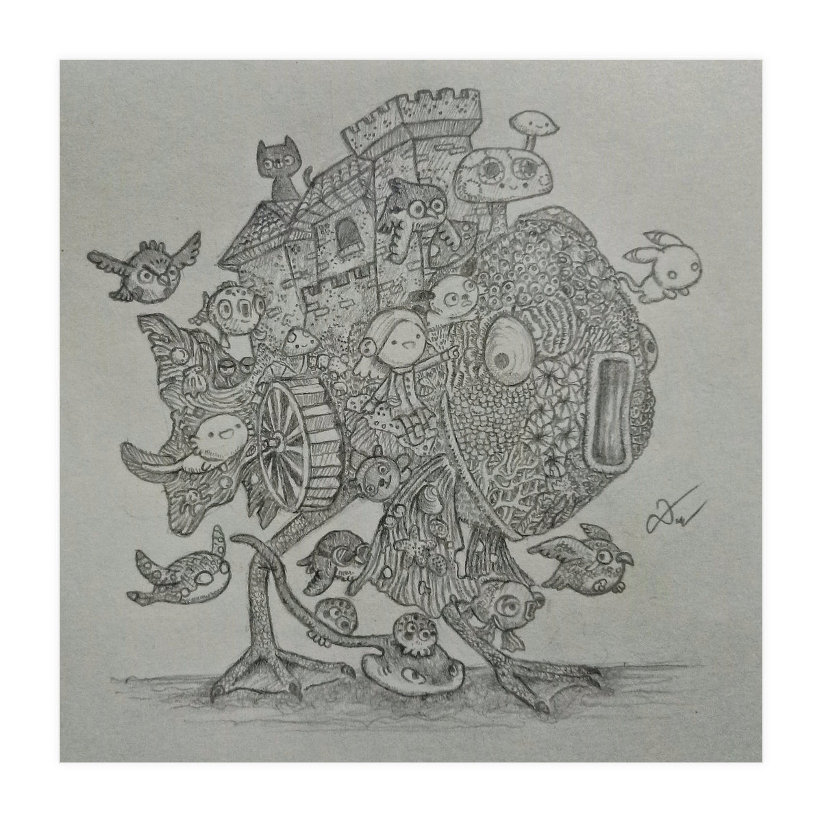 Doodle 152: Nioshca Bay Rover (Print Only)