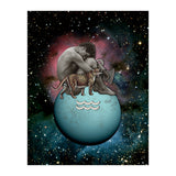 Aquarius  Zodiac Sign (Print Only) thumbnail
