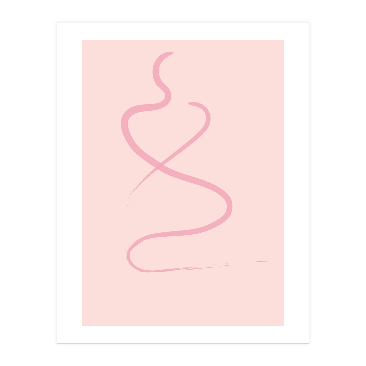 Seated line drawing No 1  (Print Only)