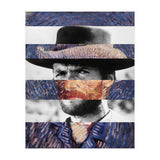 Van Gogh's Self Portrait & Clint Eastwood (Print Only) thumbnail