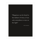 Happiness Can Be Found Dumbledore Quote (Print Only) thumbnail