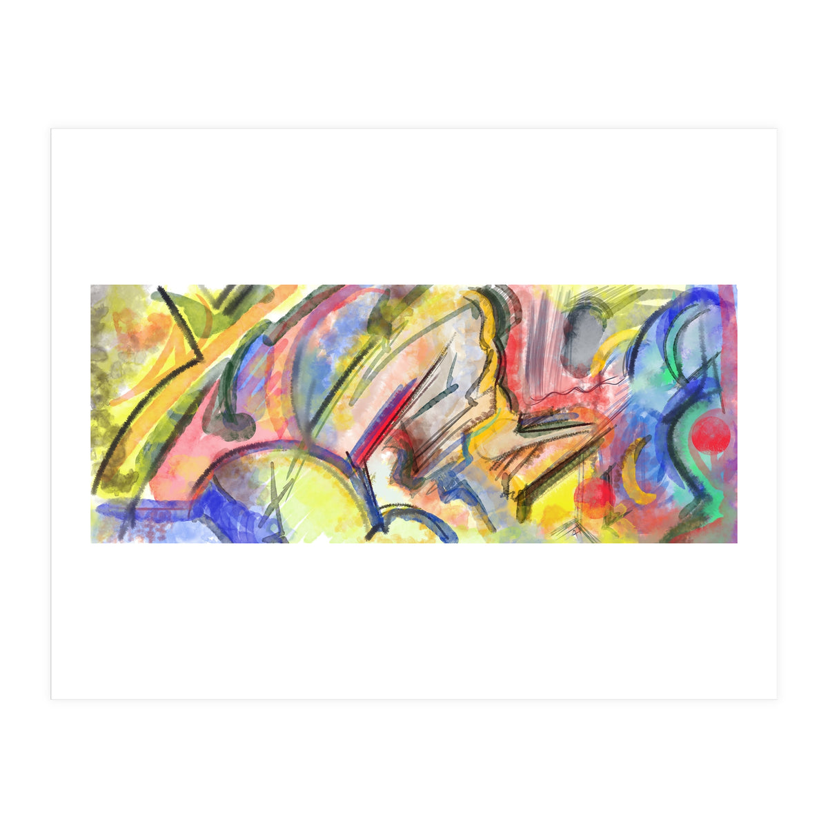 Watercoloring 1 (Print Only)