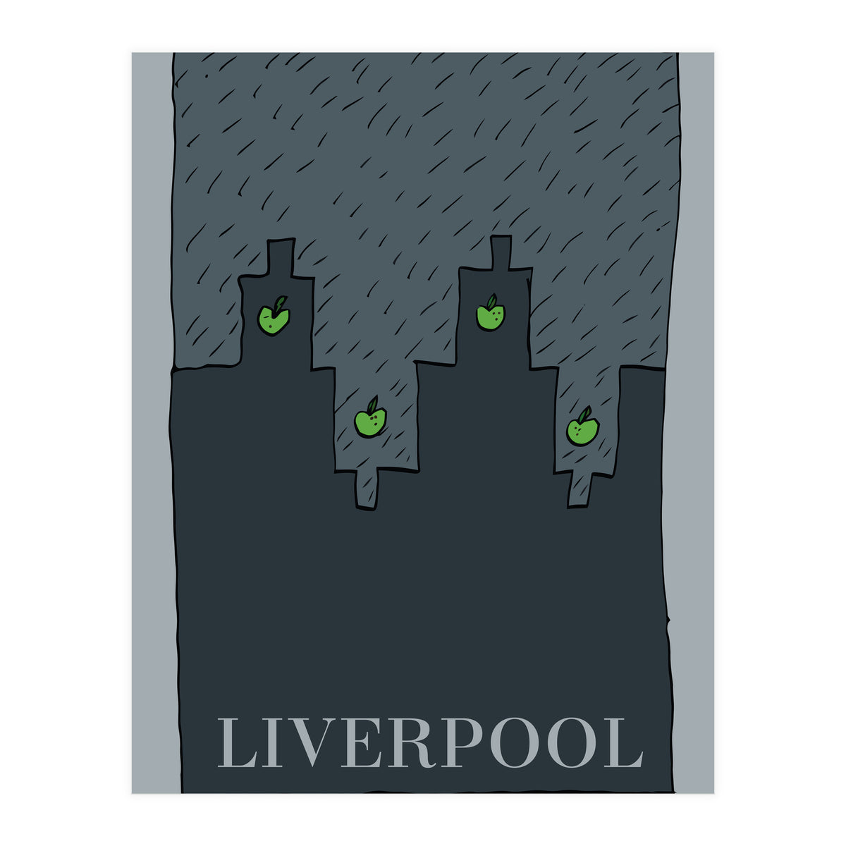Abstract Liverpool (Print Only)