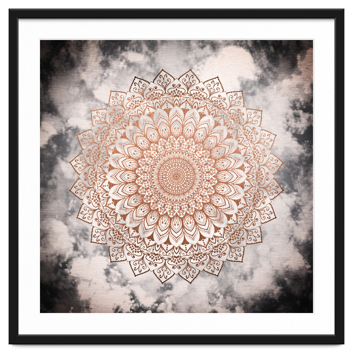 Rose Night Mandala