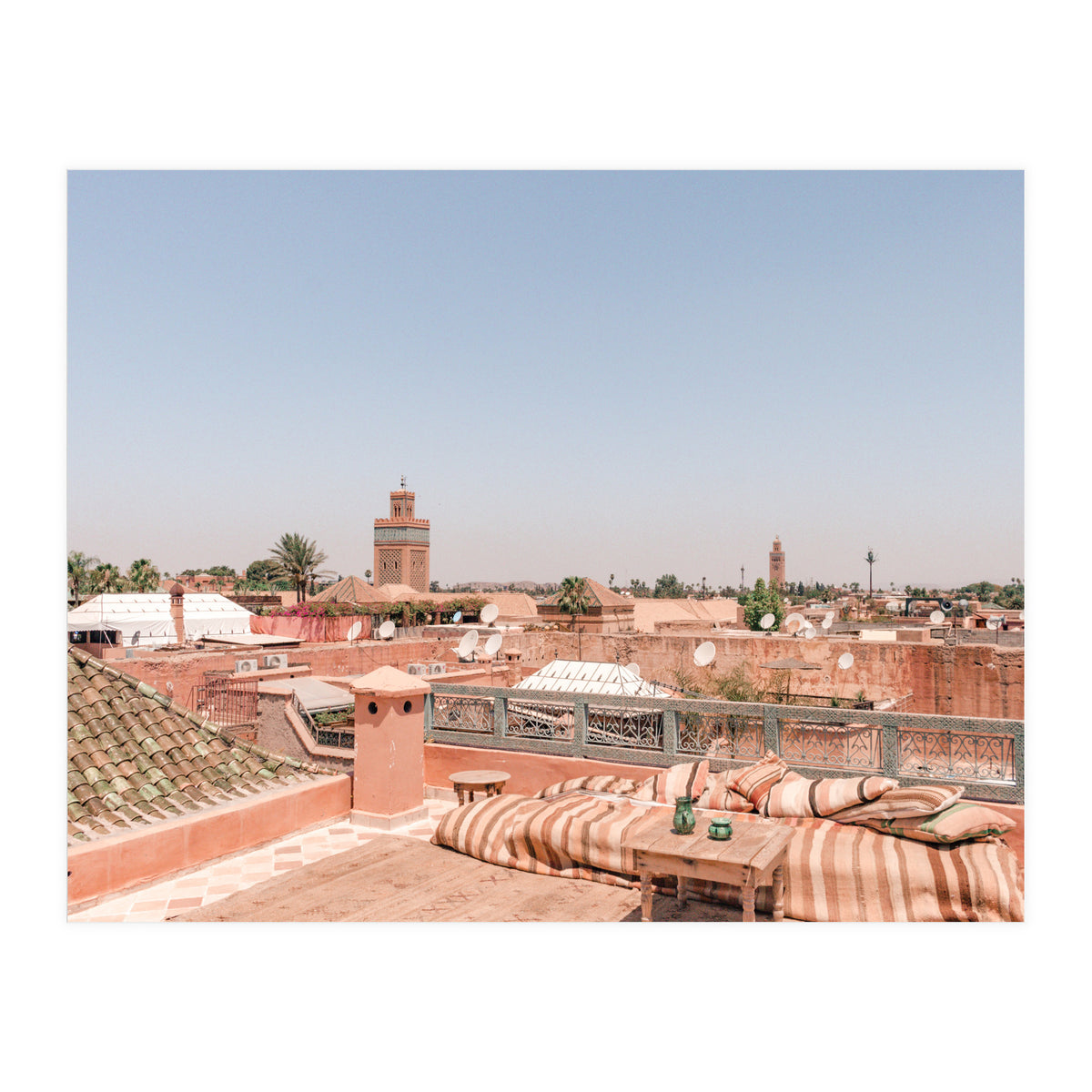 Moroccan Rooftop 3 (Print Only)