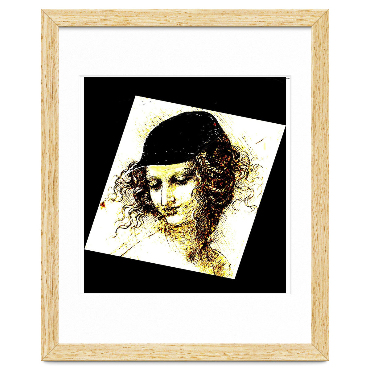 Renaissance women with baseball cap