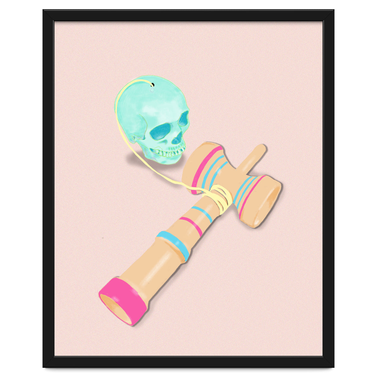 Skull kendama