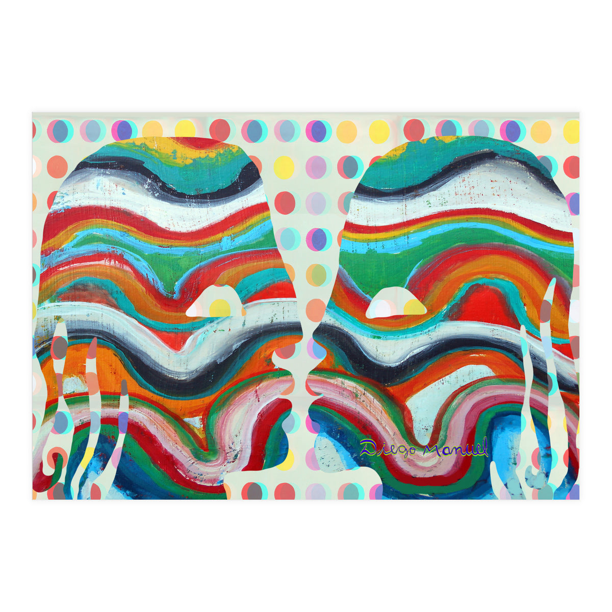 Abstracto Pop Nuevo B4 (Print Only)