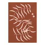 Botanical Palm Leaf Earthy Tones (Print Only) thumbnail