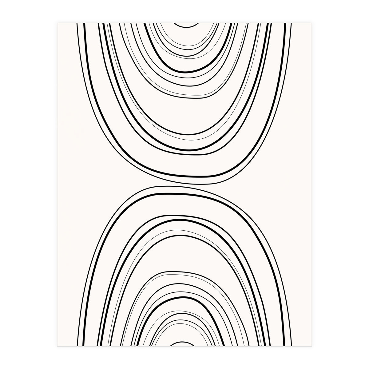 MINIMALIST ART - LINE ARCHES (Print Only)
