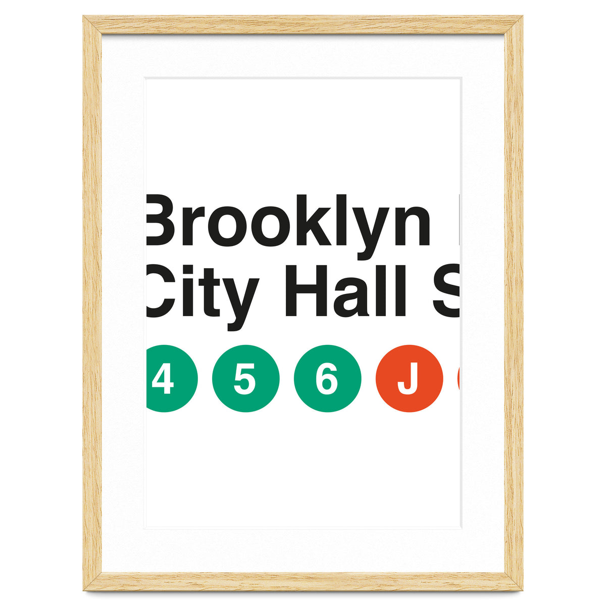 Vignelli's Subway Sign