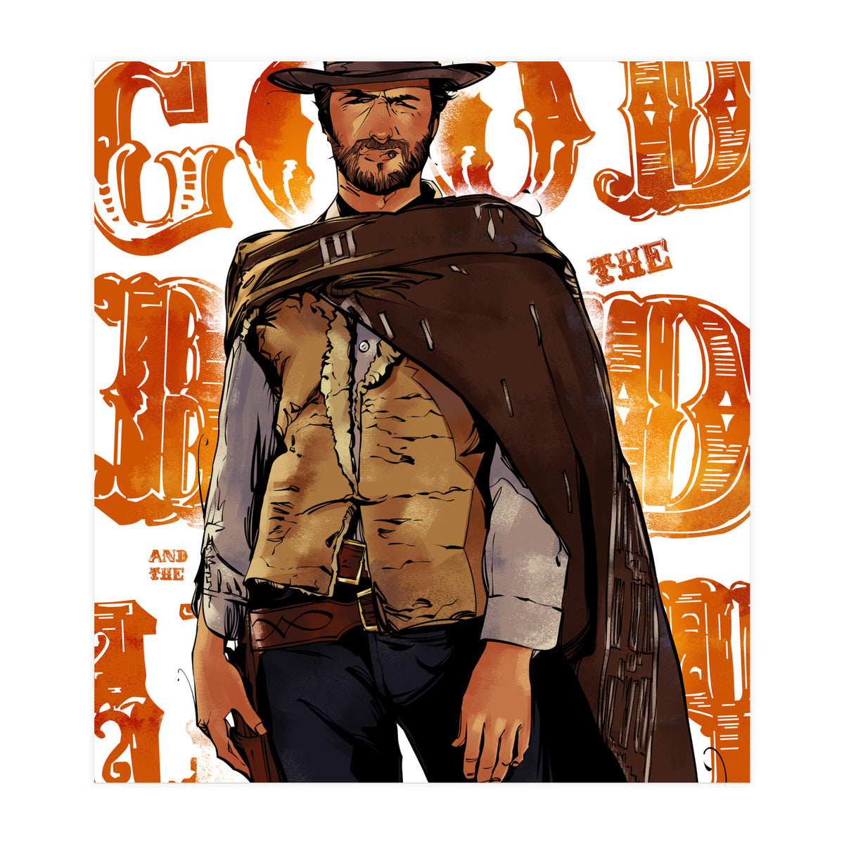 Clint Eastwood (Print Only)