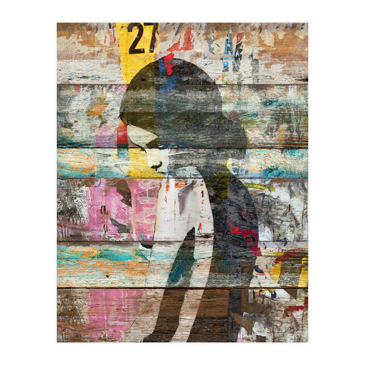 Shyness (Profile Of Child) (Print Only)