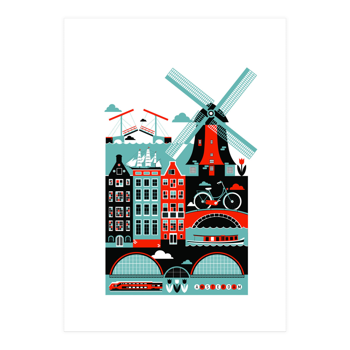 Amsterdam (Print Only)