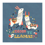 Llama With Cactus Como Te Llamas Spanish Saying 2 (Print Only) thumbnail