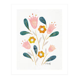 Watercolour Tulips (Print Only) thumbnail