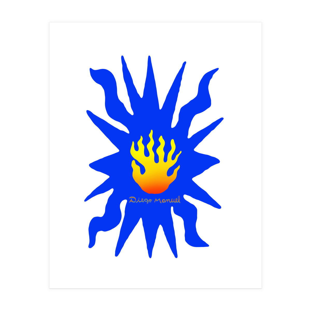 Fuego 41 Copia (Print Only)