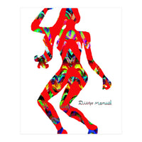 Dance Girl B 5  (Print Only)