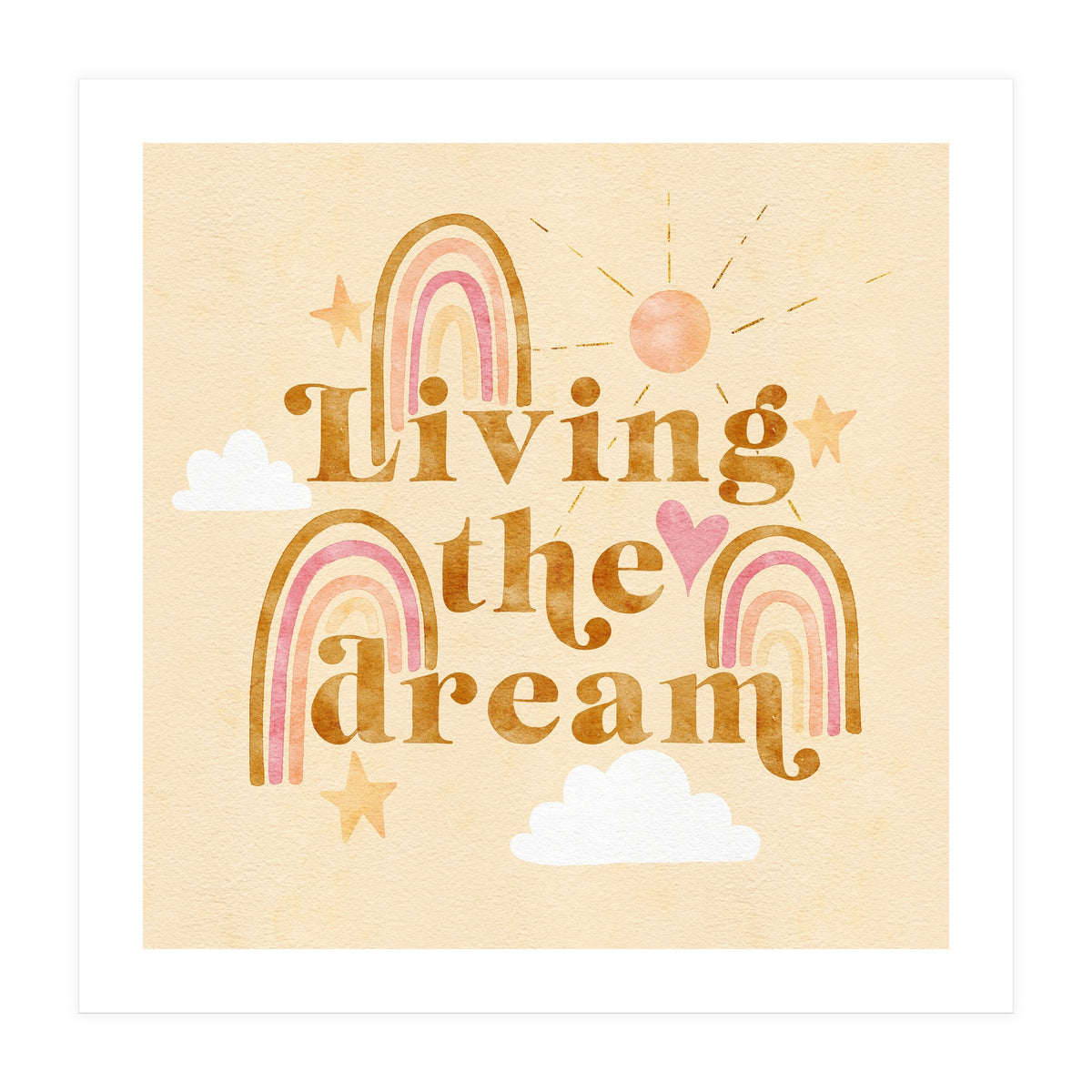 Living The Dream (Print Only)