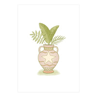 Leaves In A Vase (Print Only)
